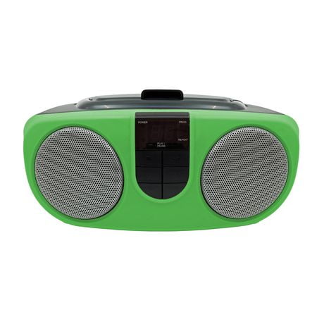 Proscan Portable CD Player/Boombox with AM/FM Radio