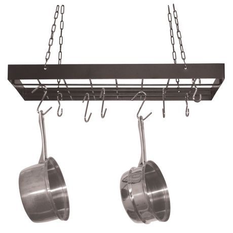 Fox Run Rectangle 25 X 15 Black Pot Rack Walmart Canada