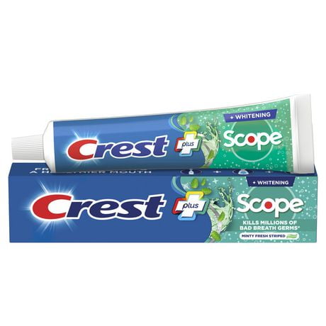 Crest Whitening Plus Scope Toothpaste, Minty Fresh, 50ML