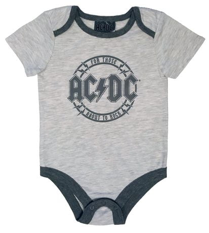 AC/DC Acdc Baby Boy's short Sleeve Bodysuit | Walmart Canada