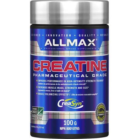 Allmax Creatine Supplements, 100 g