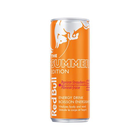 Red Bull Energy Drink, Apricot-Strawberry, 250ml | Walmart Canada