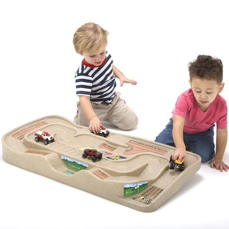 Simplay3 Carry & Go Track Table for Toy Cars, Trucks and Trains