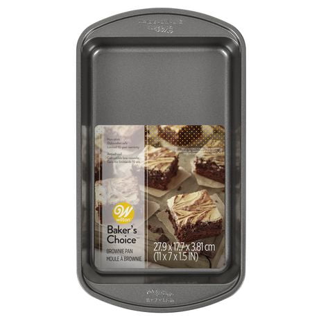 Wilton Baker's Choice Non-Stick Bakeware Brownie Pan - Walmart.ca