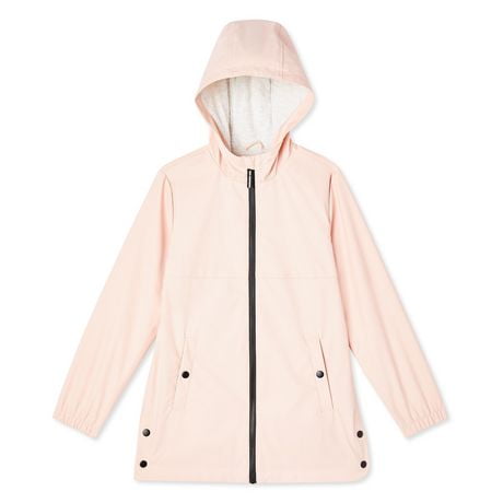 Baby pink rain mac hotsell