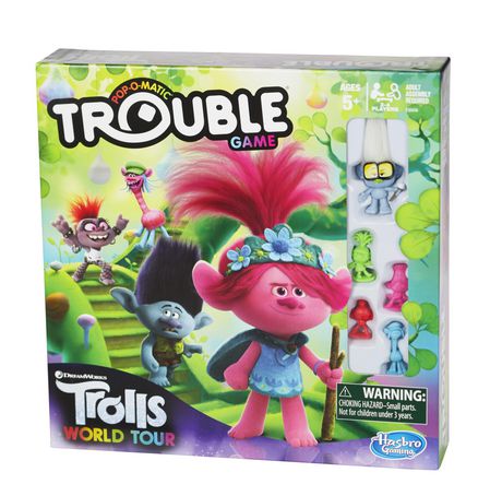 Trolls World Tour Edition Board Game 