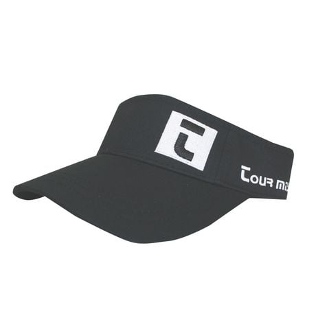 black visor hat