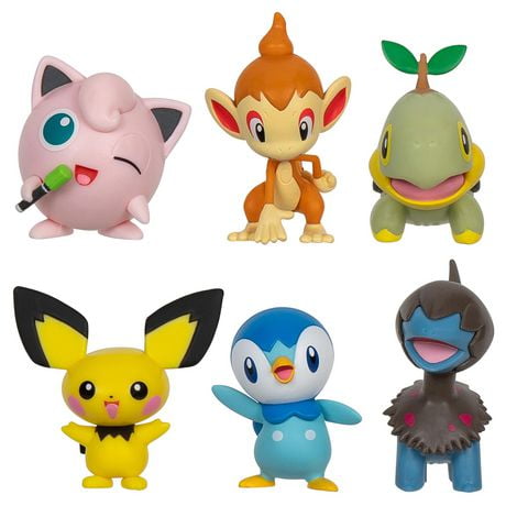 Pokémon Battle Figure Multipack 6pz | Pikachu, Evoli, Sheinux E Altri 5 Cm Ufficiali Jazwares - 4
