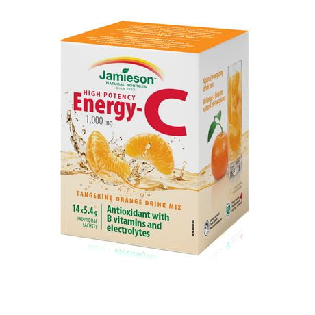 Jamieson Natural Sources Vitamin C Drink Mix Sachet | Walmart Canada