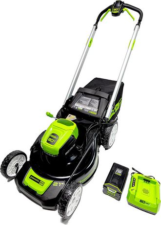 Greenworks 16-inch Reel Mower, Quick, quiet and easy maintenance