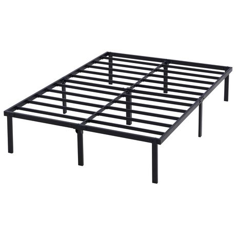 Mainstays 14 Heavy Duty Slat Bed Frame, How To Put Together A Metal Bed Frame With Slats