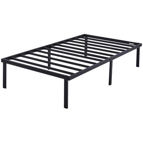 Mainstays 14 Heavy Duty Slat Bed Frame, How To Put Slats On Metal Bed Frame