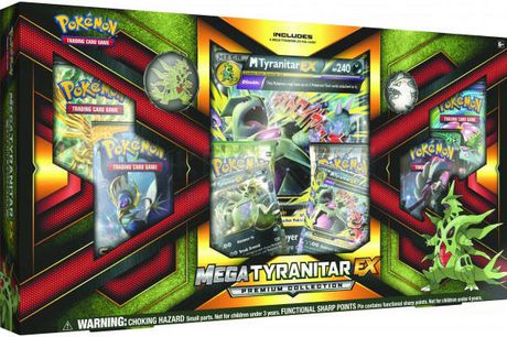 Pokemon Mega Tyranitar Ex Premium Collection Box Trading ...