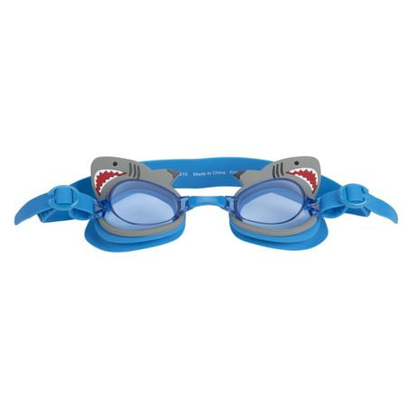 Generic Kids Swim Goggles GSG6420 with shark design, Latex Free