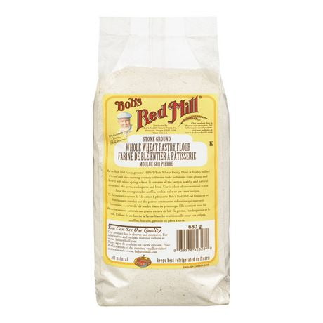 DISCONTINUED- Bob's Red Mill Whole Wheat Pastry Flour, 680 g - Walmart.ca