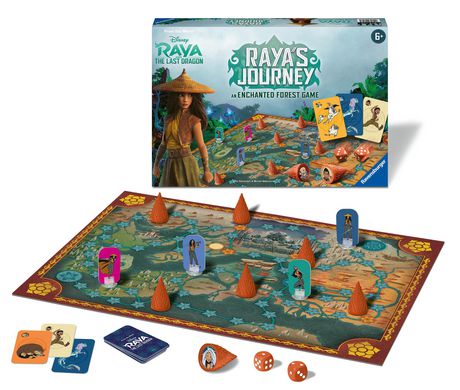 Ravensburger - Raya's Journey: An Enchanted Forest Game - English Only Multi