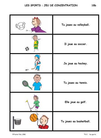 worksheet for type preschool matching français la FLS en pour reproductibles classe Activités de