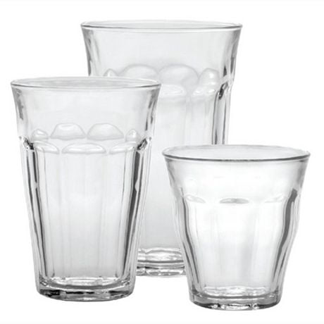 Duralex Picardie Clear 18 Piece Tempered Tumblers Set