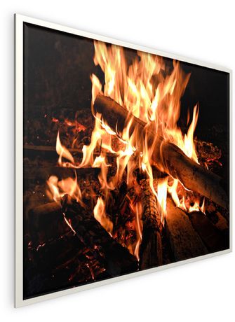 Wexstar Infrared Panel Heater 400W Fireplace Design | Walmart Canada
