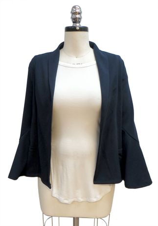 Style Therapy Women's Flutter Sleeve Blazer | Walmart Canada