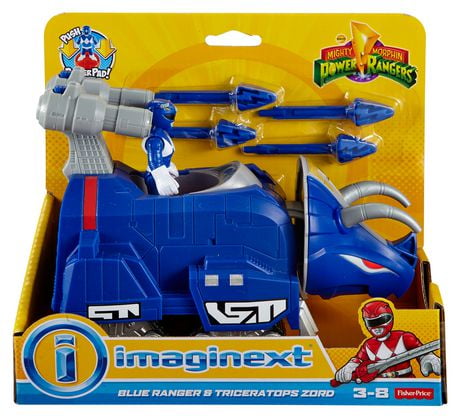 imaginext power rangers triceratops