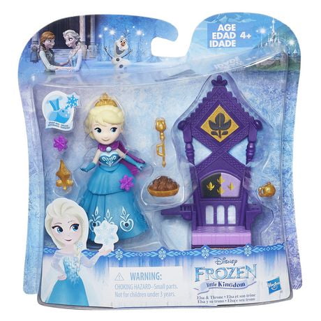 Disney Frozen Little Kingdom Elsa & Throne Doll | Walmart Canada