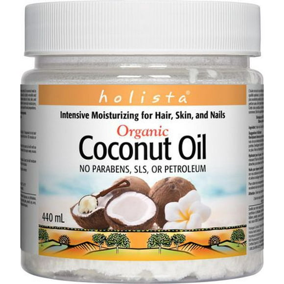 Holista® Organic Coconut Oil, 440 mL