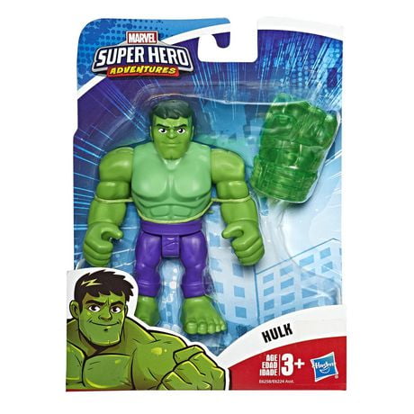 Playskool Heroes Marvel Super Hero Adventures Collectible 5-Inch Hulk ...