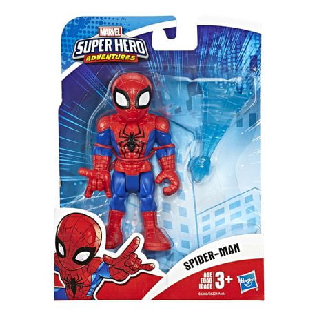 Playskool Heroes Marvel Super Hero Adventures Collectible 5-Inch Spider ...