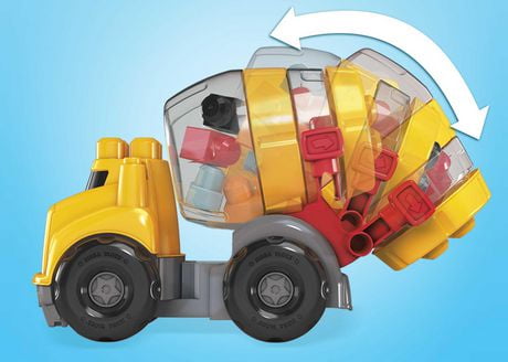 mega bloks cat cement mixer