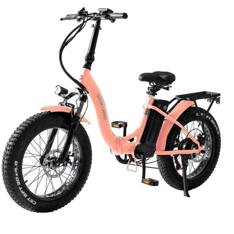Daymak Maxie Large 48V Fat Tire Electric Bicycle - Rose Gold