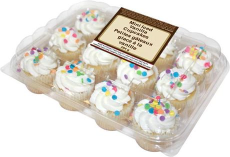 cupcakes mini vanilla bite iced walmart crumb worthy bakery cakes grocery pastry canada