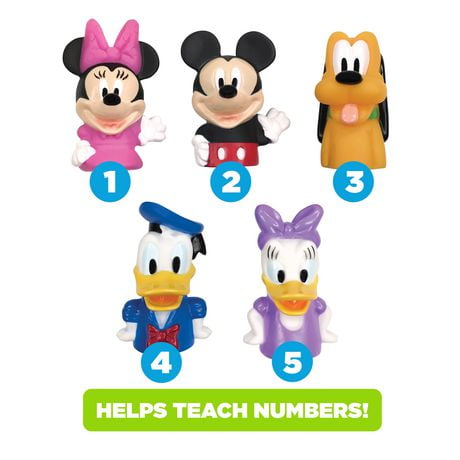 Disney Mickey Mouse & Friends Bath Finger Puppets, 5 Pack | Walmart Canada