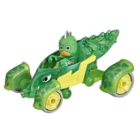 PJ Masks Animal Power Gekko-Mobile Preschool Toy, Gekko Car with Gekko Action Figure