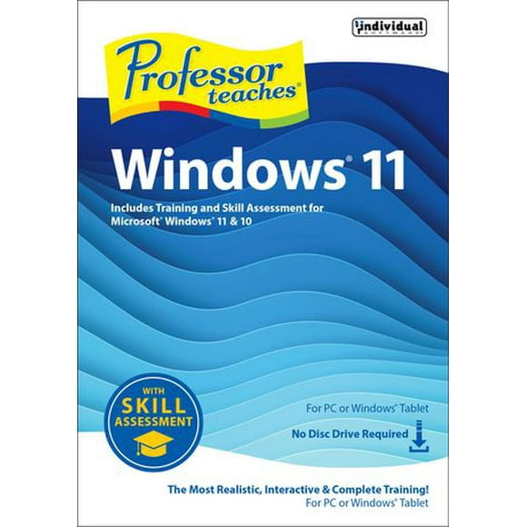 Un Professeur Enseigne Windows 11 avec un Ensemble de Didacticiels d'Évaluation des Compétences [Code Numérique]