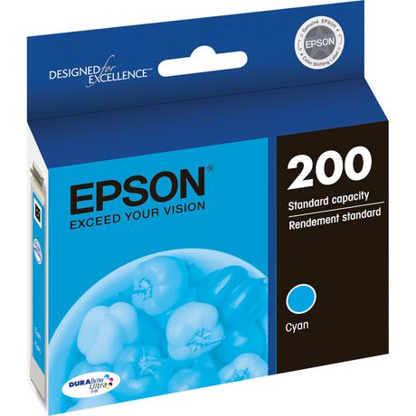 Epson 200 Cyan Ink Cartridge (T200220) | Walmart Canada