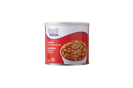 Great Value Cocktal Peanuts Roasted & Salted - Walmart.ca