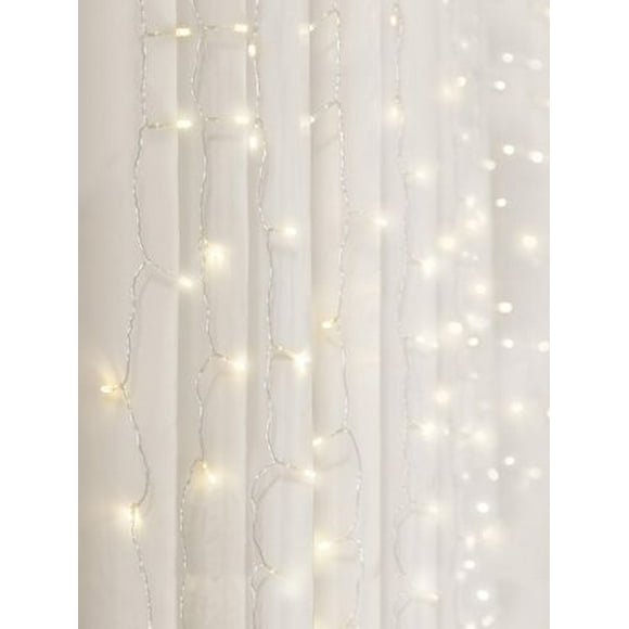 Curtain Lights Cascading LED Lighting Warm  White  lights, Warm white LED curtain lights