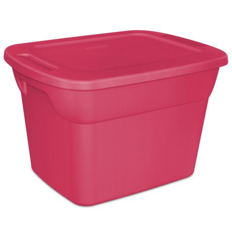 Sterilite 68 Litre Pink Tote - Walmart.ca