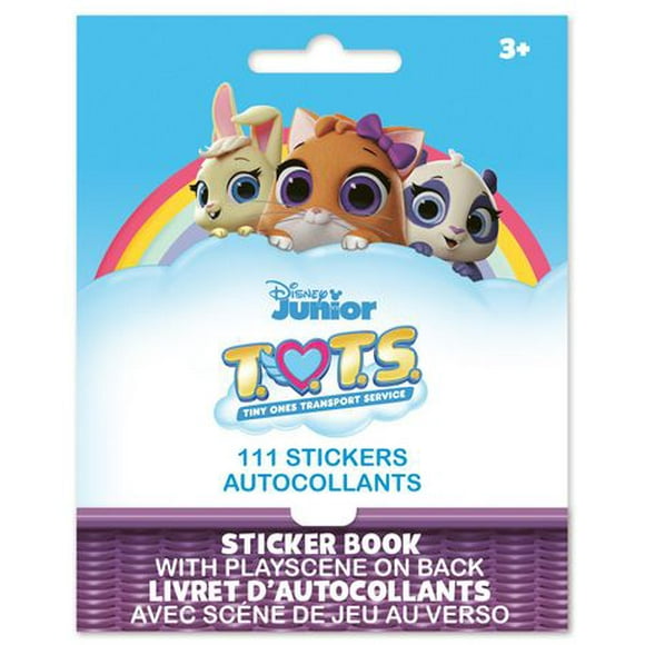 T.O.T.S.™ Tuck-Front Sticker Book, T.O.T.S.™  Sticker Book