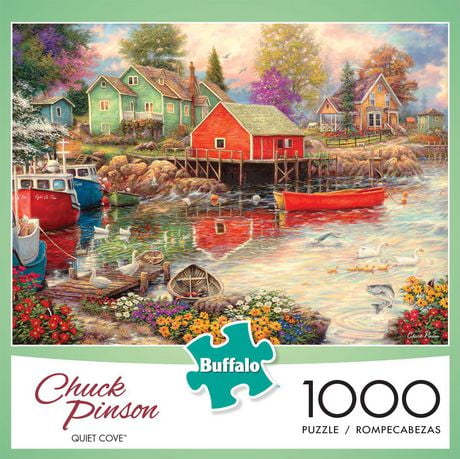 Buffalo Games - Chuck Pinson - Quiet Cove - 1000 Piece Jigsaw Puzzle ...