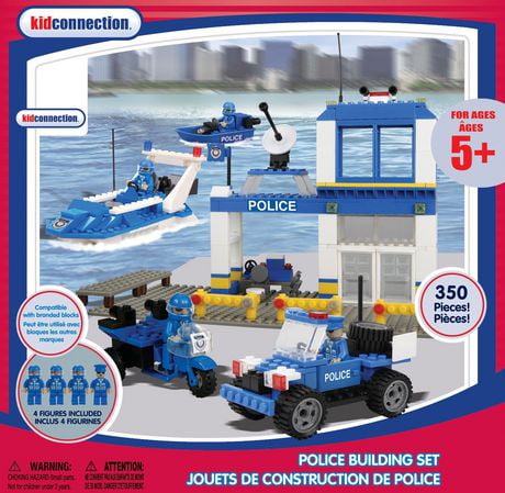 kid connection police play set