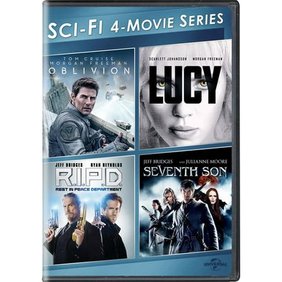 Sci-Fi 4-Movie Series: Oblivion / Lucy / R.I.P.D./ Seventh Son