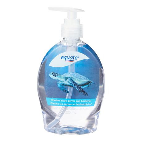 Equate Liquid Hand Soap- 225mL, Washes away germs and bacteria.