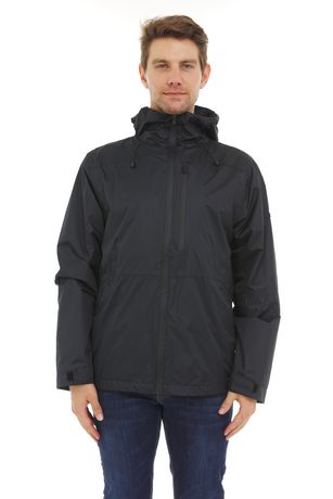 Swiss Tech Men's Hooded Waterproof Rain Jacket | Walmart Canada