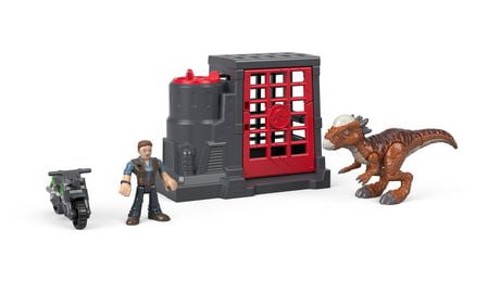 imaginext jurassic world stygimoloch & owen