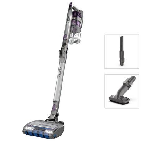 Aspirateur-balai sans fil léger Vertex DuoClean PowerFins de Shark, IZ440HC, Bleu