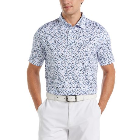 Ben Hogan Men's Conversational Print Golf Polo Shirt | Walmart Canada