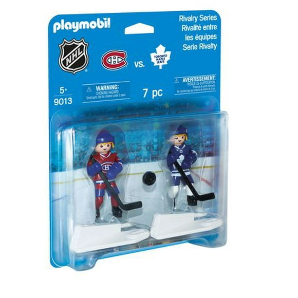 PLAYMOBIL NHL Rivalry Series - Montreal Canadiens vs. Toronto Maple Leafs 9013 Play Set