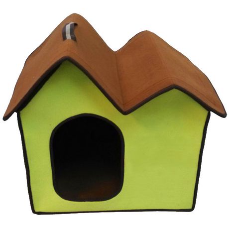 Penn-Plax Folding Zip up Double Roof Green Pet Home | Walmart Canada